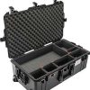 Pelican Hard Cases | Pelican Case 1615Air Black Trekpak Divider System Wheeled 6.4 Kg