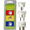 Korjo Battery Adaptors | Korjo Adapter Set - Europe, Great Britain & Usa