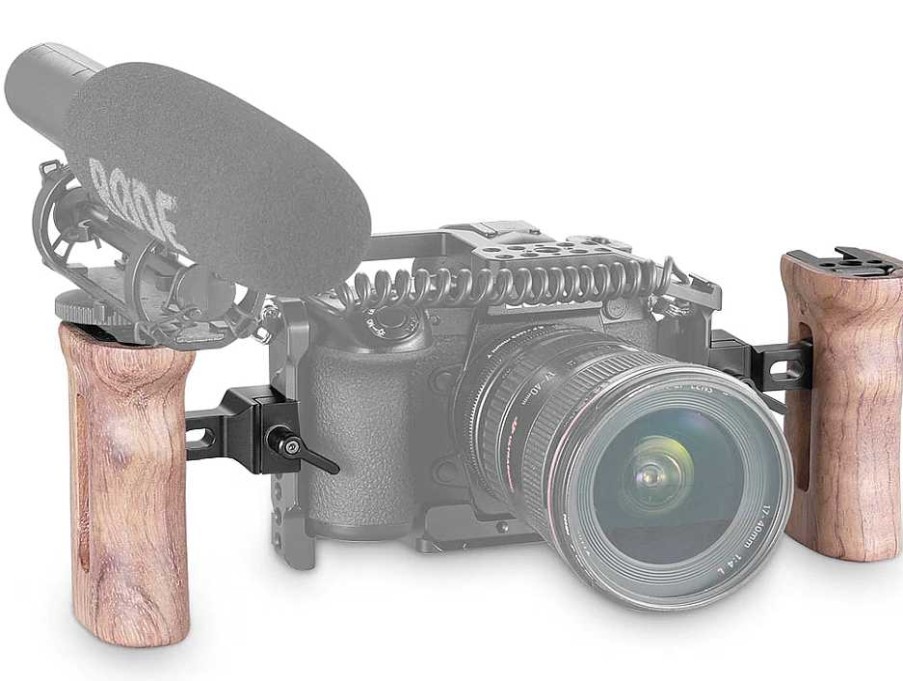 SmallRig Gimbals & Stabilisers | Smallrig Wooden Nato Side Handle - 2187B