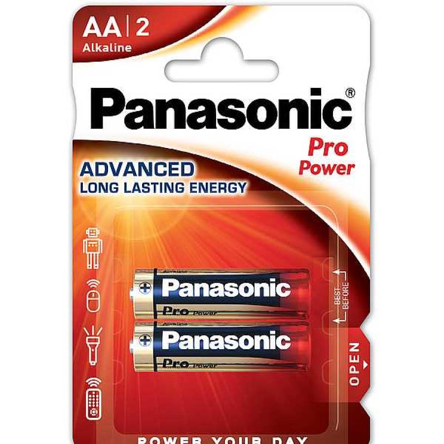 Panasonic Batteries | Panasonic Aa 2 Pack Alkaline Battery