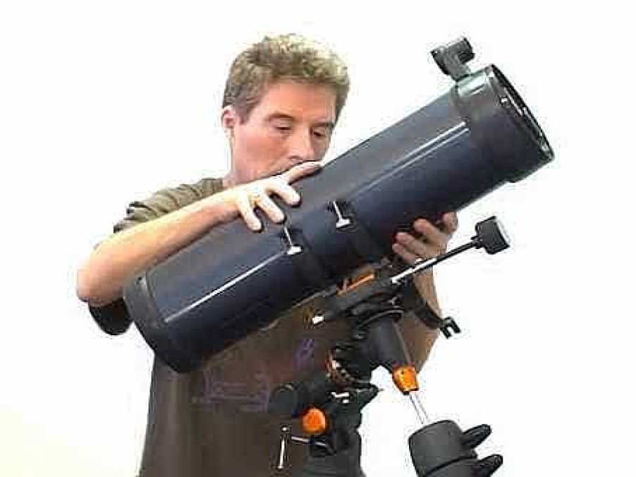 Celestron Telescopes | Celestron Astromaster 114Eq-Md Newtonian + Phone Adapter Motor Drive & Moon Filter