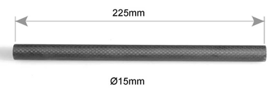 SmallRig Gimbals & Stabilisers | Smallrig 15Mm Carbon Fiber Rod-22.5 Cm 9 Inch (2Pcs) - 1690