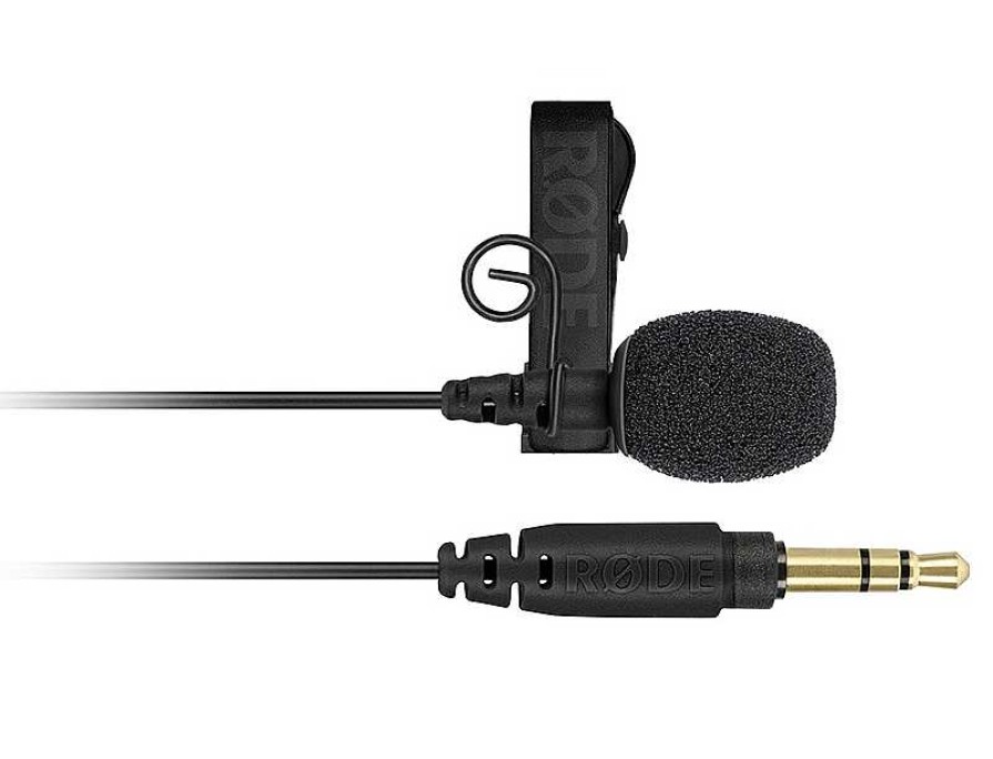 Rode All Microphones | Rode Lavalier Go - Black Broadcast-Grade Microphone With 3.5Mm Tsr Jack