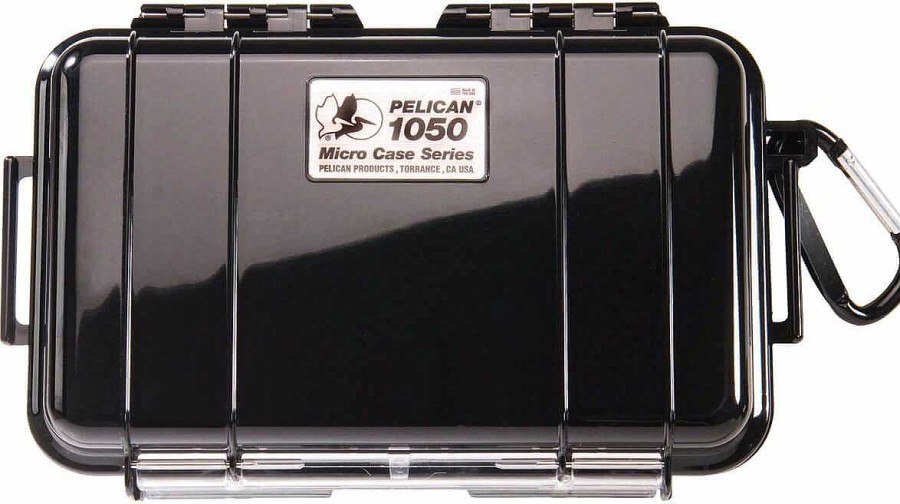 Pelican Hard Cases | Pelican 1050 Micro Black Case With Black Liner