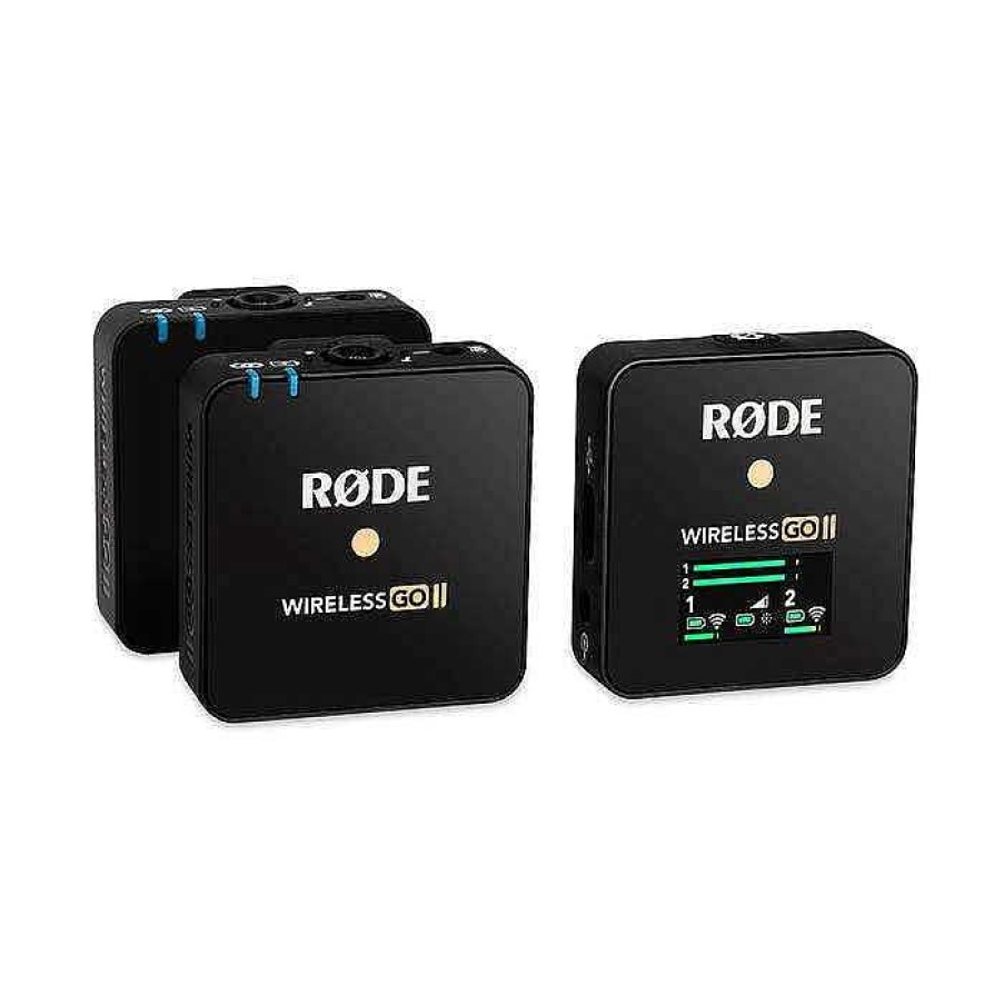 Rode All Microphones | Rode Wireless Go Ii Dual Channel Compact Wireless Mic With 2 Lavalier Go Mics