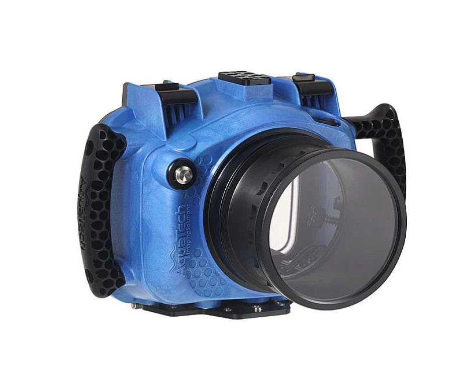 AquaTech Housings | Aquatech Reflex Sport Housing For Canon 90D - Blue