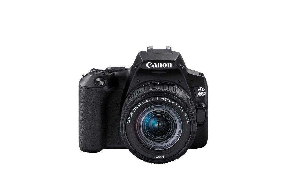 Canon Crop Sensor/Aps-C | Canon Eos 200D Mark Ii W/Ef-S 18-55Mm F/4-5.6 Is Stm Lens Digital Slr Camera