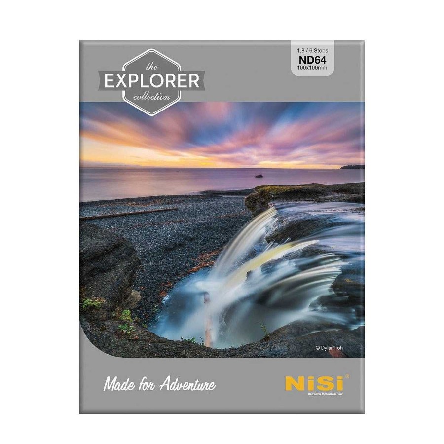 Nisi Lens Filters | Nisi Explorer Series 100X100Mm Nano Ir Neutral Density Filter - Nd64 (1.8) - 6 Stop