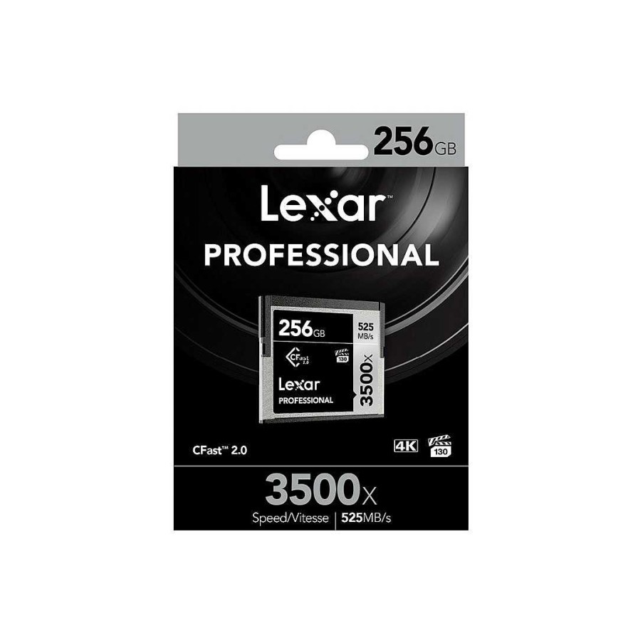 Lexar Cfast | Lexar Professional 3500X Cfast 2.0 256Gb - 525Mb/S Memory Card