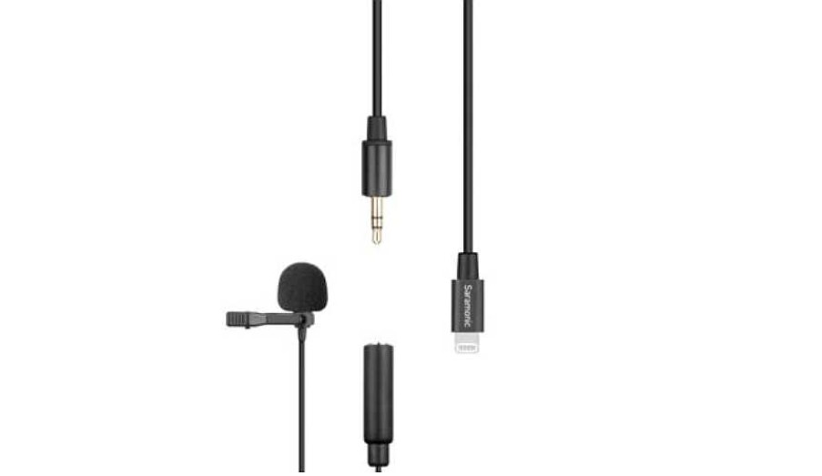 Saramonic All Microphones | Saramonic Lavmicro U1A Lav Microphone With Lightning Connector For Ios (6.5' Cable)