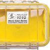 Pelican Hard Cases | Pelican 1010 Micro Clear Case - Yellow With Yellow Liner