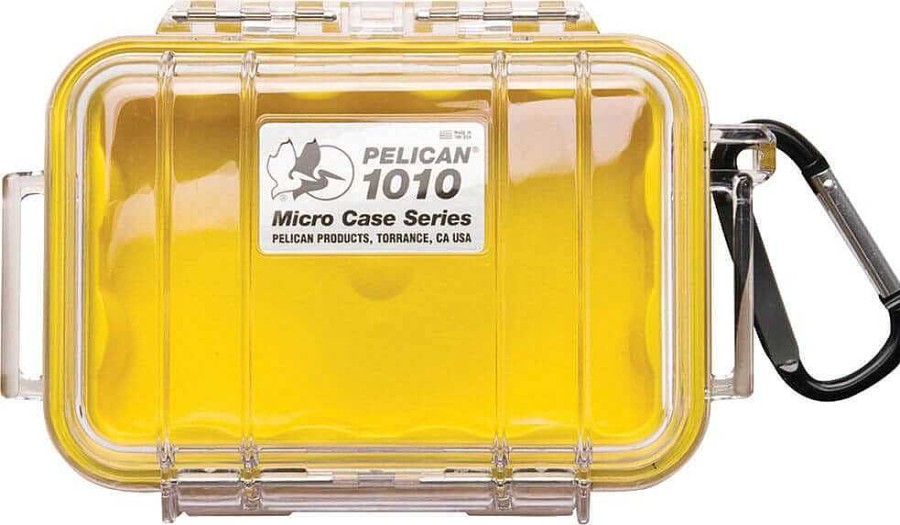 Pelican Hard Cases | Pelican 1010 Micro Clear Case - Yellow With Yellow Liner