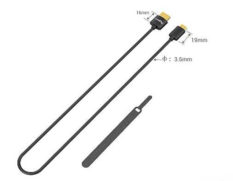 SmallRig Gimbals & Stabilisers | Smallrig Ultra Slim 4K Hdmi Cable (D To A) 35Cm - 3042