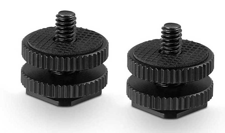 SmallRig Gimbals & Stabilisers | Smallrig Cold Shoe Adapter With 3/8" To 1/4" Thread (2Pcs Pack) - 1631