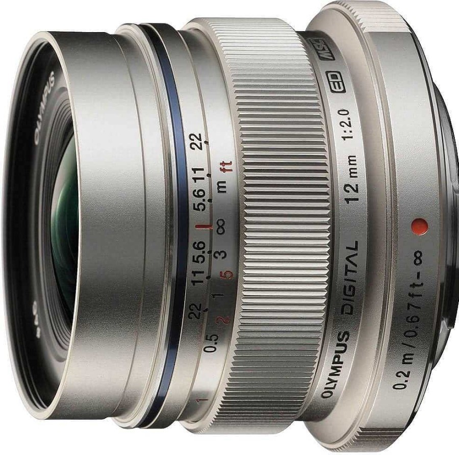 Olympus Prime Lenses | Olympus M.Zuiko 12Mm F/2.0 Silver Wide Angle Lens