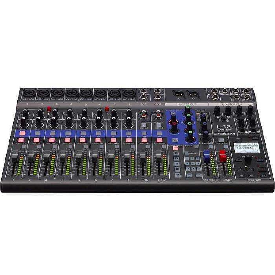 Zoom Recorders | Zoom Livetrak L-12 Digital Mixer Audio Interface