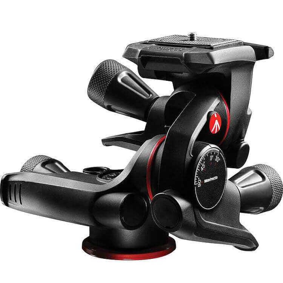 Manfrotto Tripod Heads | Manfrotto Mhxpro-3Wg 3 Way Geared Head With Micrometic Knobs