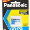 Panasonic Batteries | Panasonic Cr-P2 6V Lithium Battery