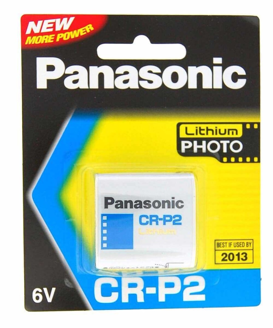 Panasonic Batteries | Panasonic Cr-P2 6V Lithium Battery