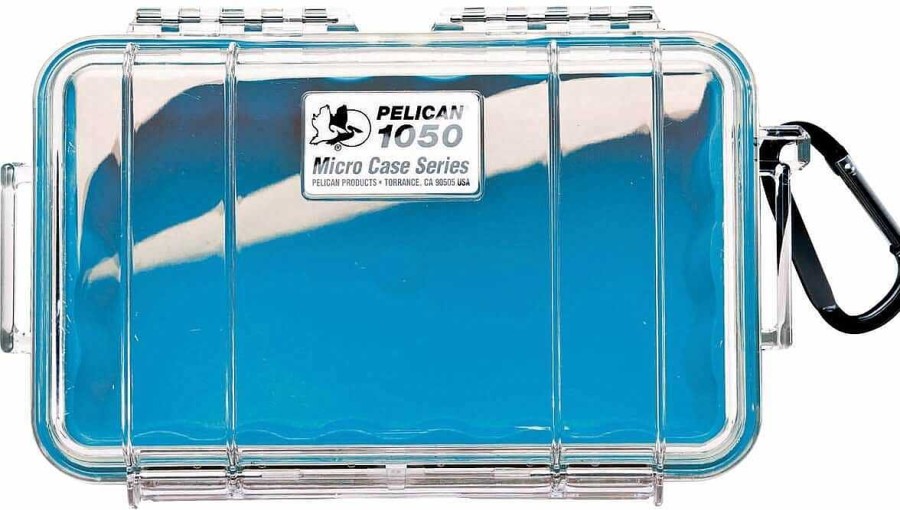 Pelican Hard Cases | Pelican 1050 Micro Clear Case With Blue Liner