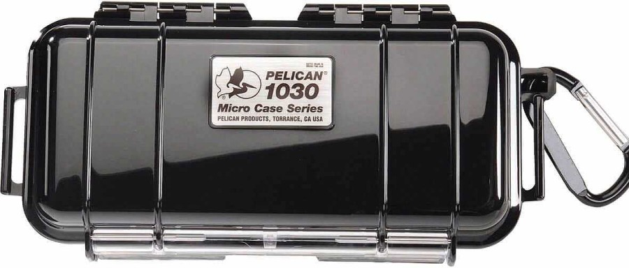 Pelican Hard Cases | Pelican 1030 Micro Case - Black With Black Liner