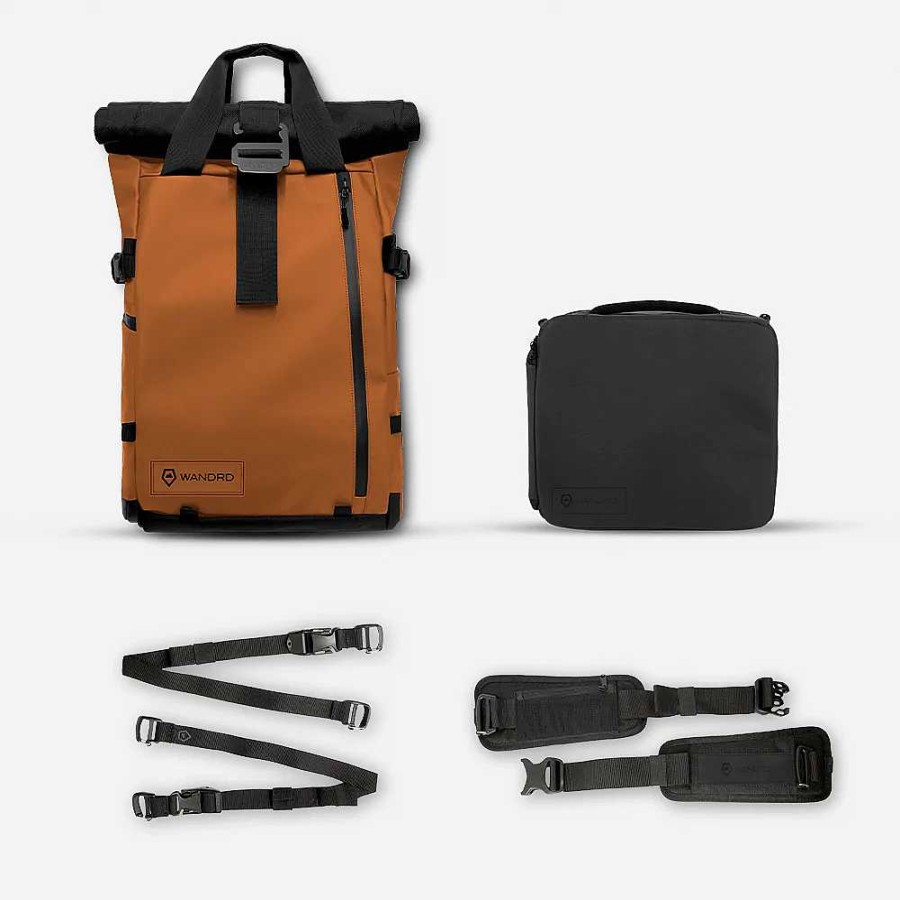 Wandrd Bags | Wandrd Prvke 31 Sedona Orange Photo Bundle - V3