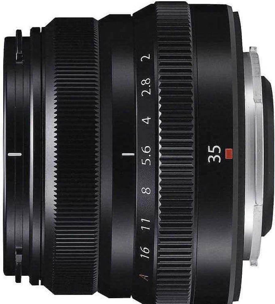 Fujifilm Prime Lenses | Fujifilm Xf 35Mm F/2 R Wr Black Lens