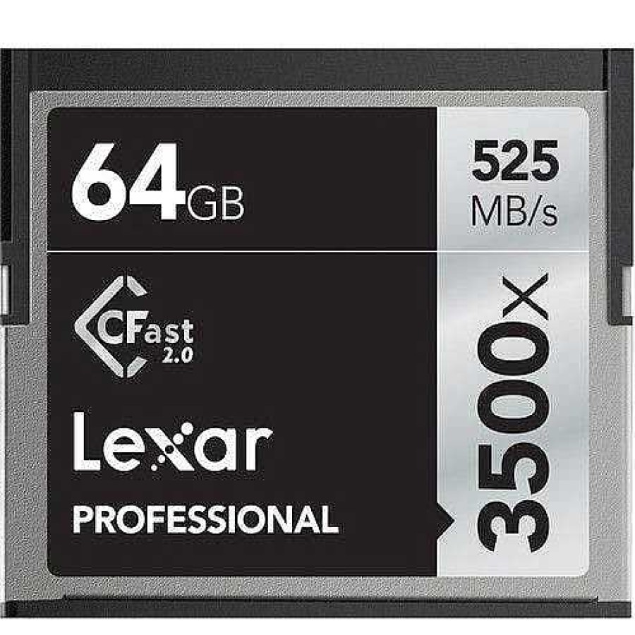 Lexar Cfast | Lexar Professional 3500X Cfast 2.0 64Gb - 525Mb/S Memory Card