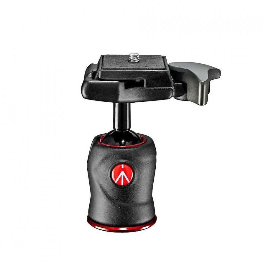 Manfrotto Tripod Head Accessories | Manfrotto Mh490-Bh Head Ball Center W/Qr Plate 9Cm Height 4Kg Payload