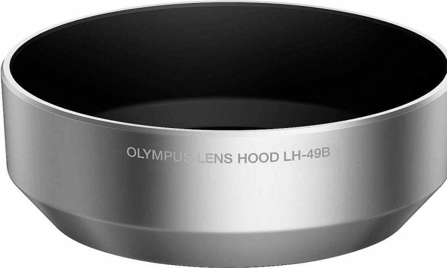 Olympus Lens Hoods | Olympus Lh-49B Silver Lens Hood