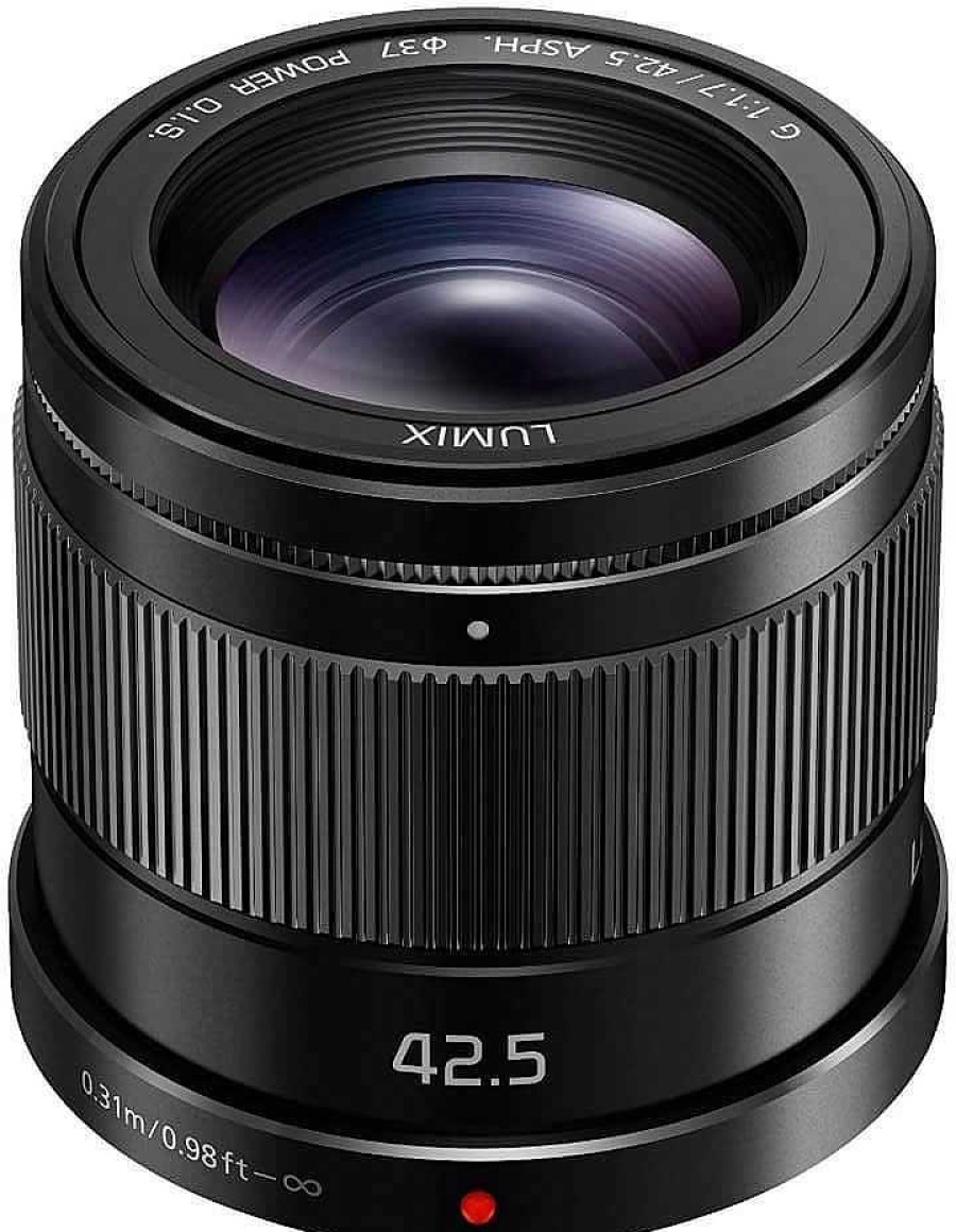 Panasonic Prime Lenses | Panasonic Lumix G 42.5Mm F/1.7 Black Portrait Lens