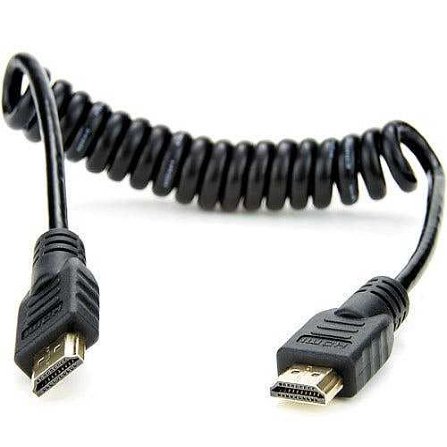 Atomos Cables | Atomos Full Hdmi To Full Hdmi Coiled Cable (50Cm-65Cm)