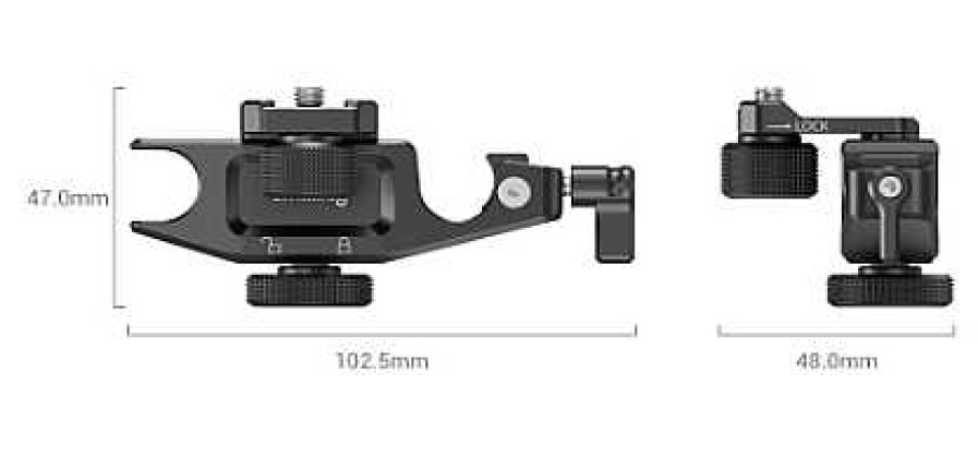 SmallRig Gimbals & Stabilisers | Smallrig 15Mm Rod Support For 2660 Matte Box - 3411