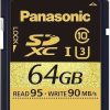 Panasonic Sd Cards | Panasonic 64Gb Class 10 Uhs1 (U3) Sd 4K Memory Card