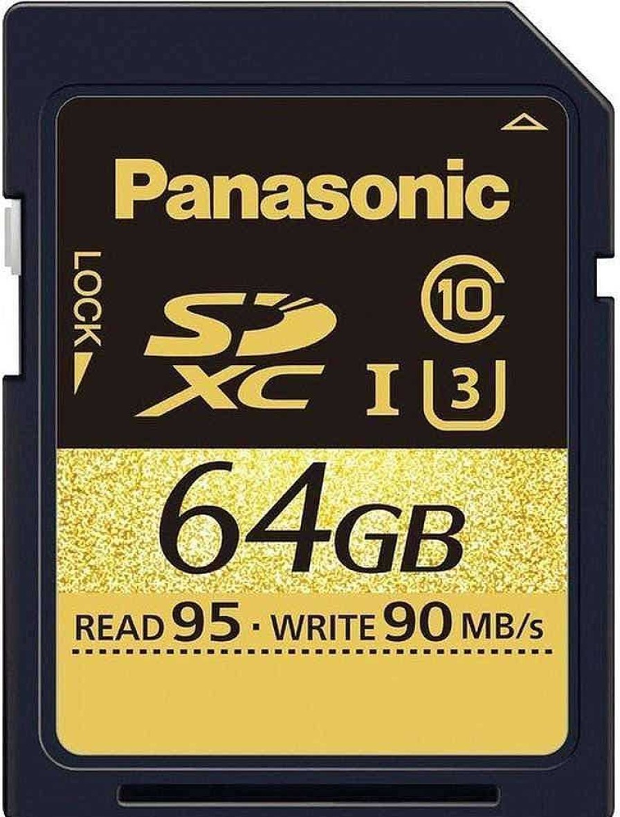 Panasonic Sd Cards | Panasonic 64Gb Class 10 Uhs1 (U3) Sd 4K Memory Card