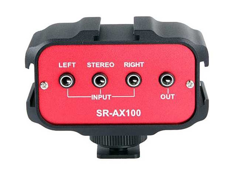 Saramonic All Microphones | Saramonic Sr-Ax100 Passive 2- Channel Audio Adapter For Dslr Cameras