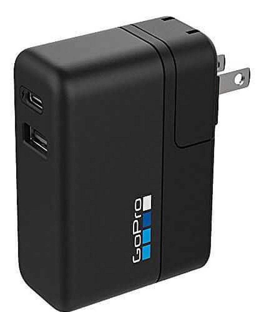 GoPro Battery Chargers | Gopro Supercharger (International Dual Port Fast Charger) Suits All Gopro