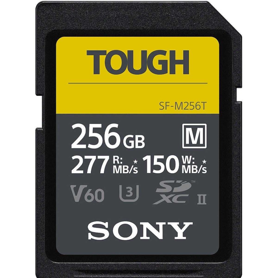 Sony Sd Cards | Sony Sf-M Series Tough 256Gb Sdxc Uhs-Ii V60 - Memory Card