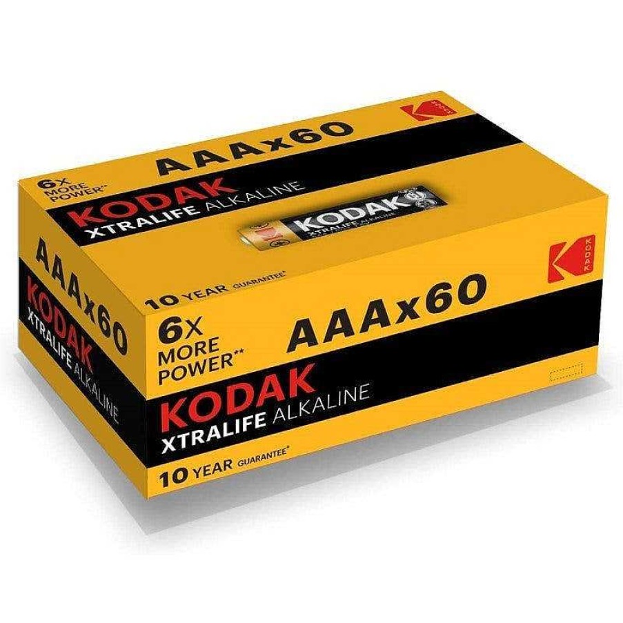 Kodak Batteries | Kodak Xtralife Aaa 1.5V (60 Pack) Alkaline Batteries