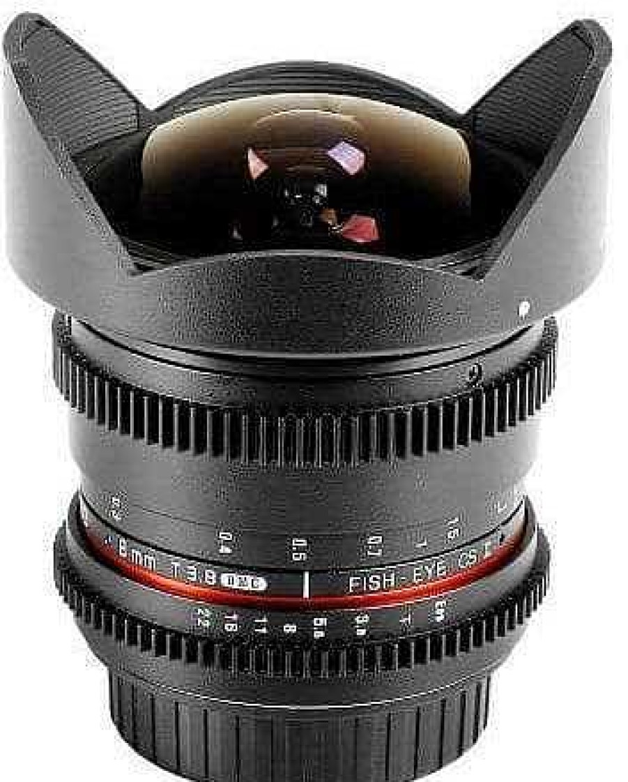 Samyang Cine Lenses | Samyang 8Mm T3.8 Fisheye Umc Ii Cine - Canon Ef Aps-C