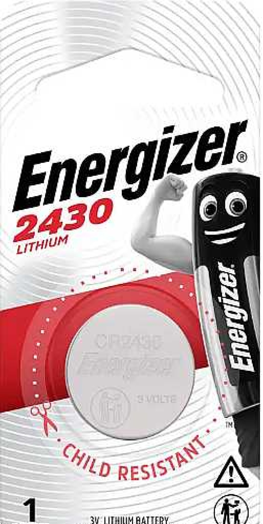 Energizer Batteries | Energizer Lithium Cr2430 Battery - 1 Pack