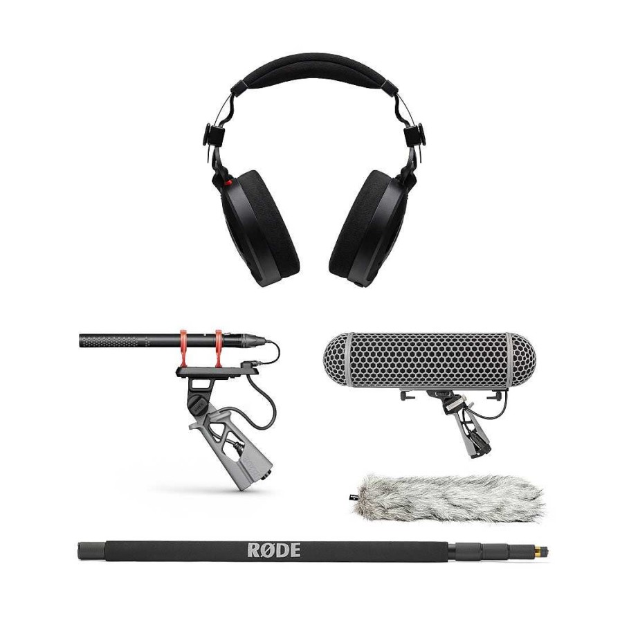 Rode Headphones | Rode Filmmakers On-Location Kit - Nth-100, Ntg5, Blimp & Boompole