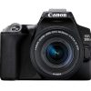 Canon Crop Sensor/Aps-C | Canon Eos 200D Mark Ii W/Efs 18-55Mm F/4-5.6Is Stm,55-250Mm F/4-5.6Is Stm Lens Dslr Camera