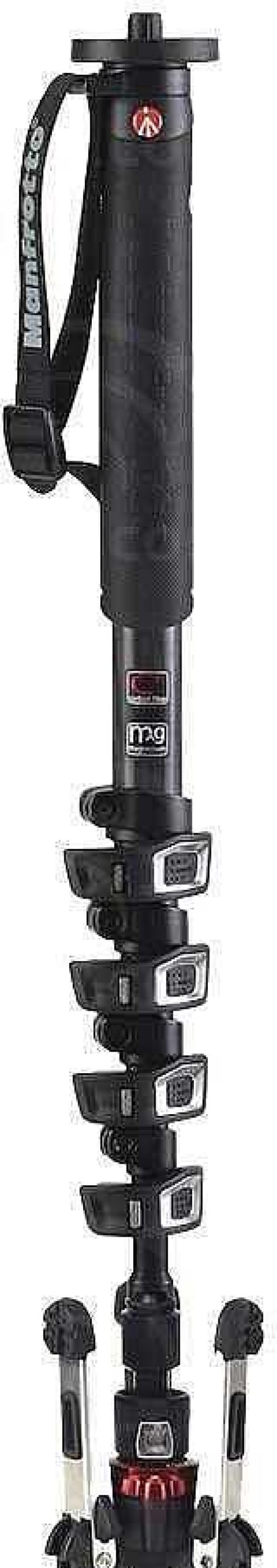 Manfrotto Monopods | Manfrotto Mvmxproc5 5 Section - Xpro Carbon Monopod With Fluidtech Base