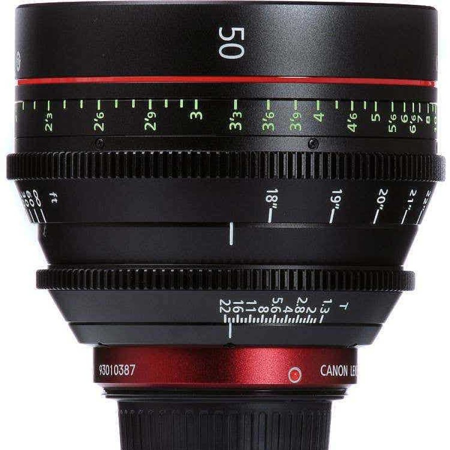 Canon Prime Lenses | Canon Cn-E50Mm T1.3 L F Cine Lens