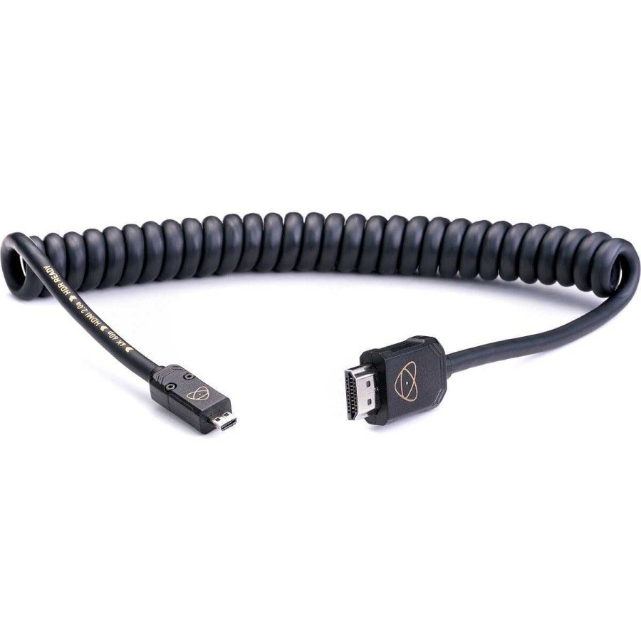 Atomos Cables | Atomos Atomflex Hdmi Micro 40Cm Cable - Die-Cast Metal (80Cm Extended)