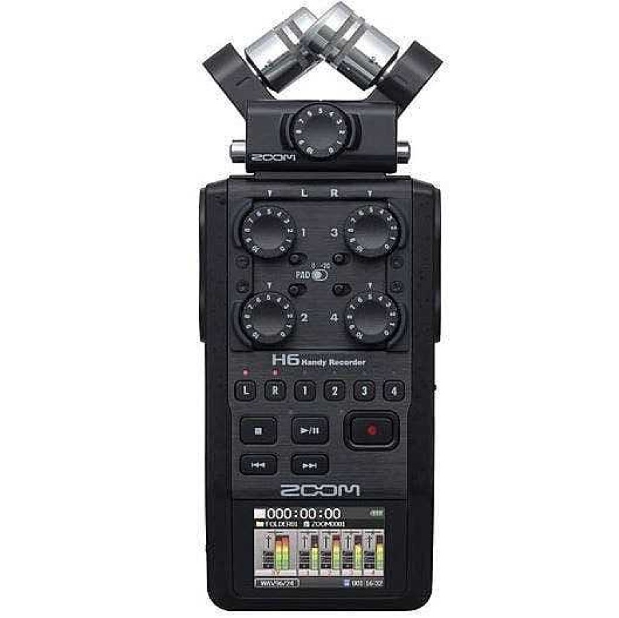 Zoom Recorders | Zoom H6 Handy Recorder Black Edition