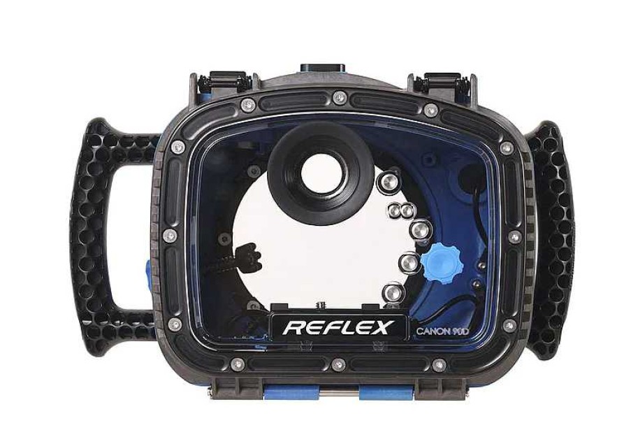 AquaTech Housings | Aquatech Reflex Sport Housing For Canon 90D - Blue