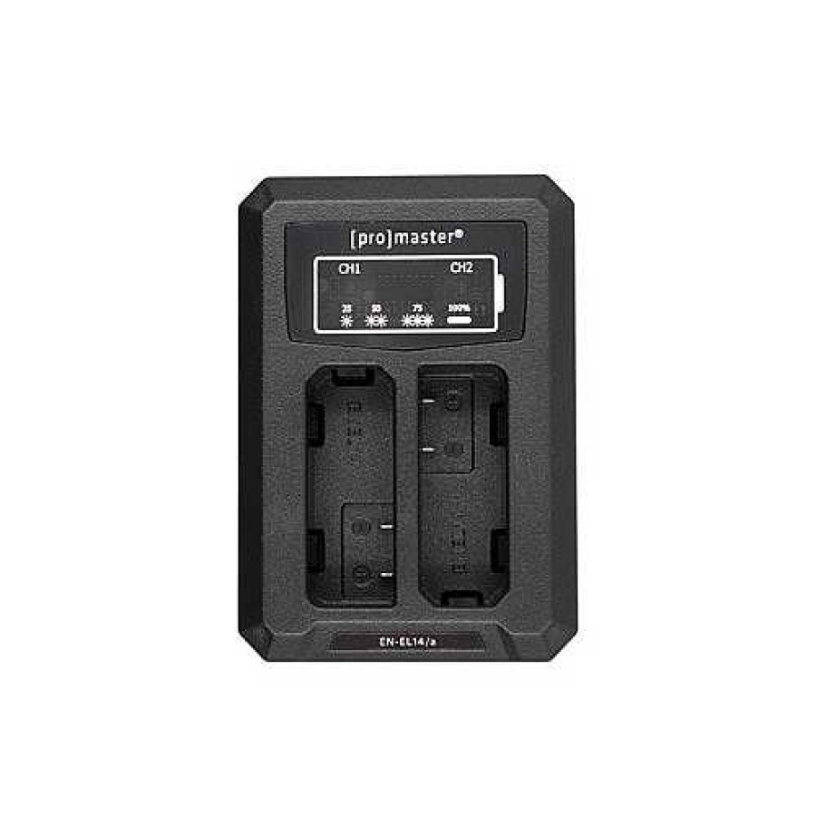 ProMaster Battery Chargers | Promaster Dually Charger - Usb - Nikon En-El14