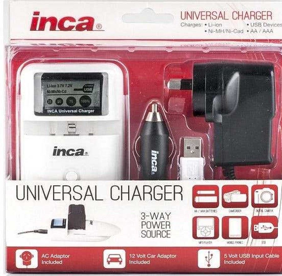 Inca Battery Chargers | Inca Universal Usb Charger